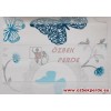 Elit Kelebek Baskılı Zebra Perde